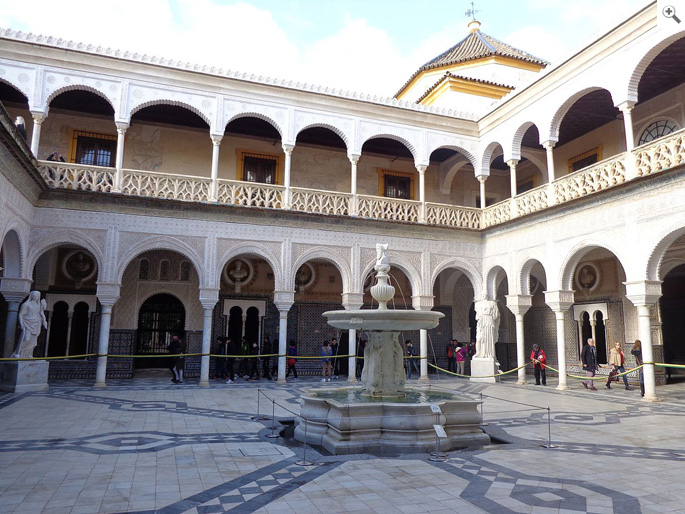 Casa de Pilatos, Sevilla, Spanien