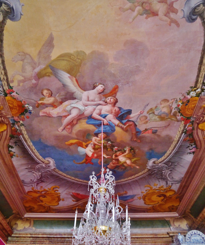 Francesco Martini, pitture del soffitto nella Sala delle Udienze