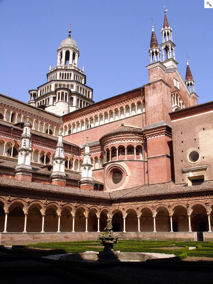 La Certosa di Pavia, architetto Guiniforte Solari, 1453-1481