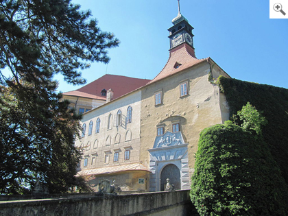 Ingresso al castello Náměšť