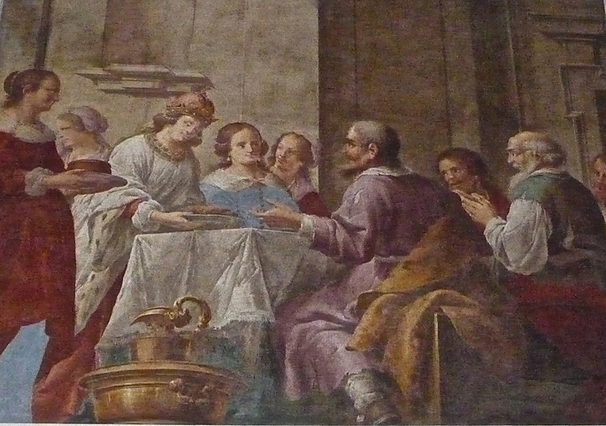 Carpoforo Tencalla, Fresko in der Helenakapelle 1