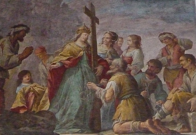 Carpoforo Tencalla, Fresko in der Helenakapelle 2