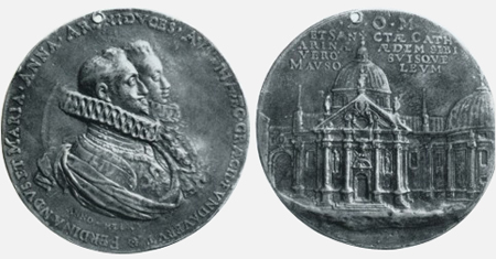Medaglia per la fondazione del mausoleo di Graz, 1615
