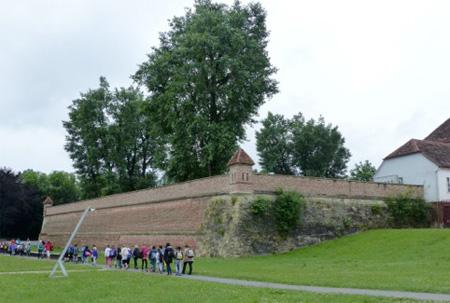 Bastione dei Cappuccini, costruito su progetto di Domenico dell'Allio