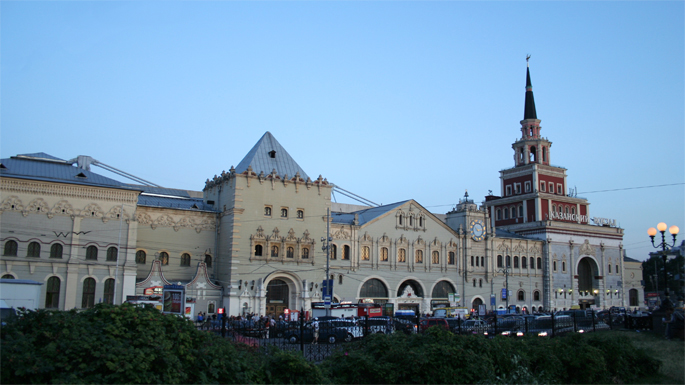 Kasaner Bahnhof in Moskau