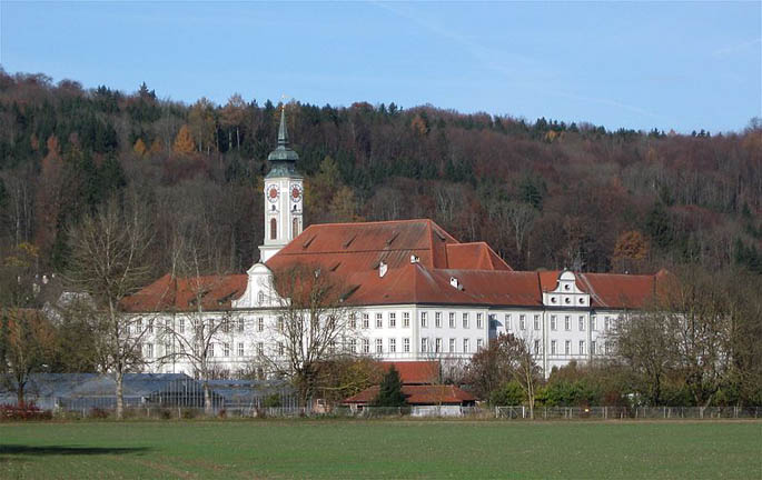 Monastero di Schäftlarn in Alta Baviera