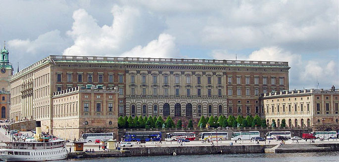 Königliches Schloss in Stockholm