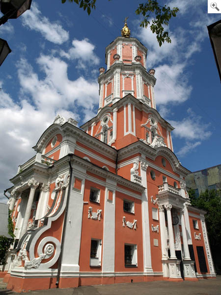 Torre Menšikov a Mosca, 1707