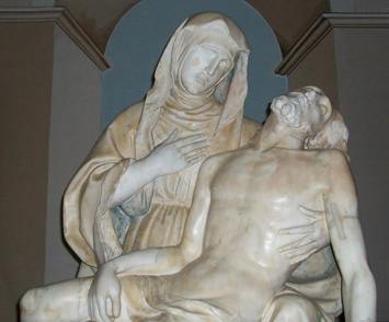Antonello Gaggini Pietà nella chiesa di Soverato Calabria (I)