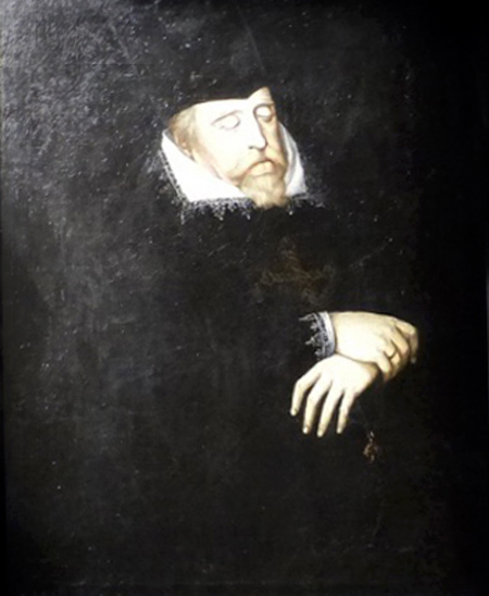 Pietro de Pomis, L'arciduca Ferdinando del Tirolo sul letto di morte