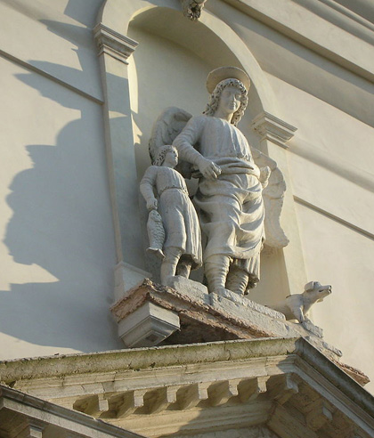 Erzengel Raffael mit Tobias, Chiesa dell'Angelo Raffaele, Venedig