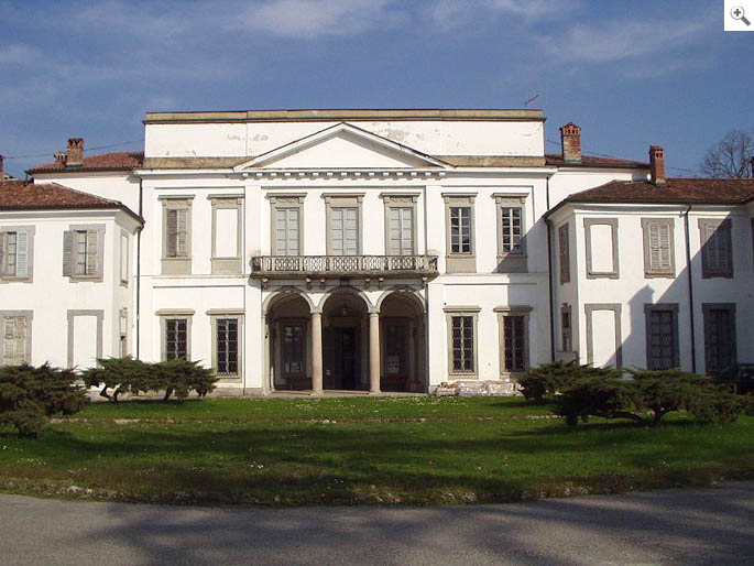 Villa Mirabello in Monza, erbaut von Gerolamo Quadri